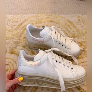 Alexander McQueen white sneakers